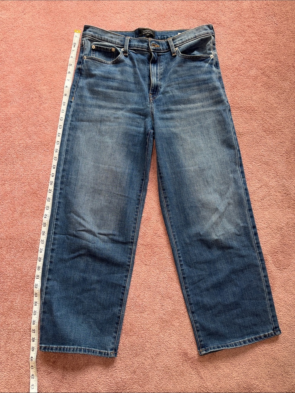 Banana Republic Straight Leg Jeans - Blue Denim